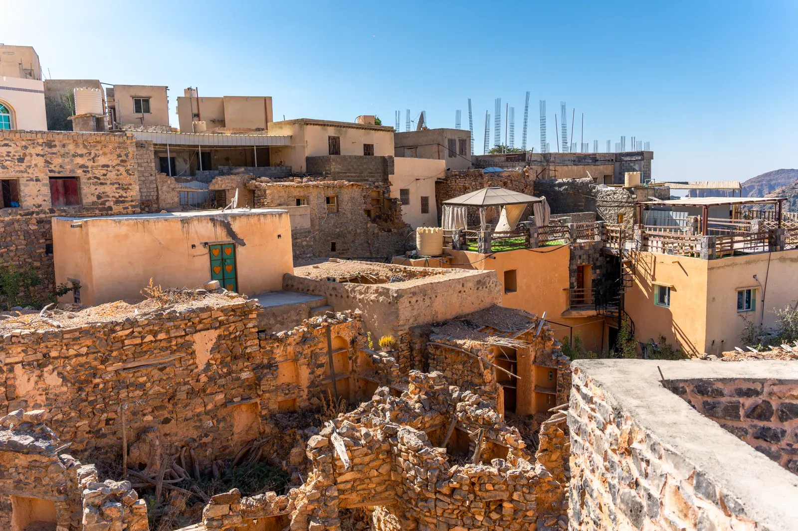 Het indrukwekkende Al Hazm-fort in de Batinah-regio